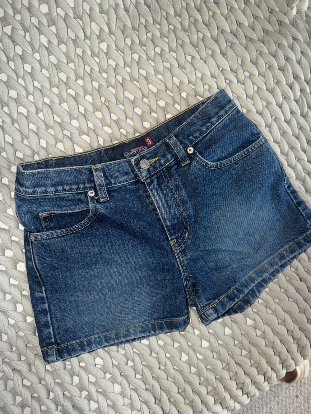 Vintage Quicksilver Roxy Jean Shorts 3